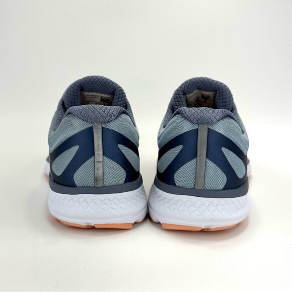 Saucony Guide ISO Everun Women Running Shoes Size 10 Blue/Peach/Gray Knit Comfy - Picture 5 of 16